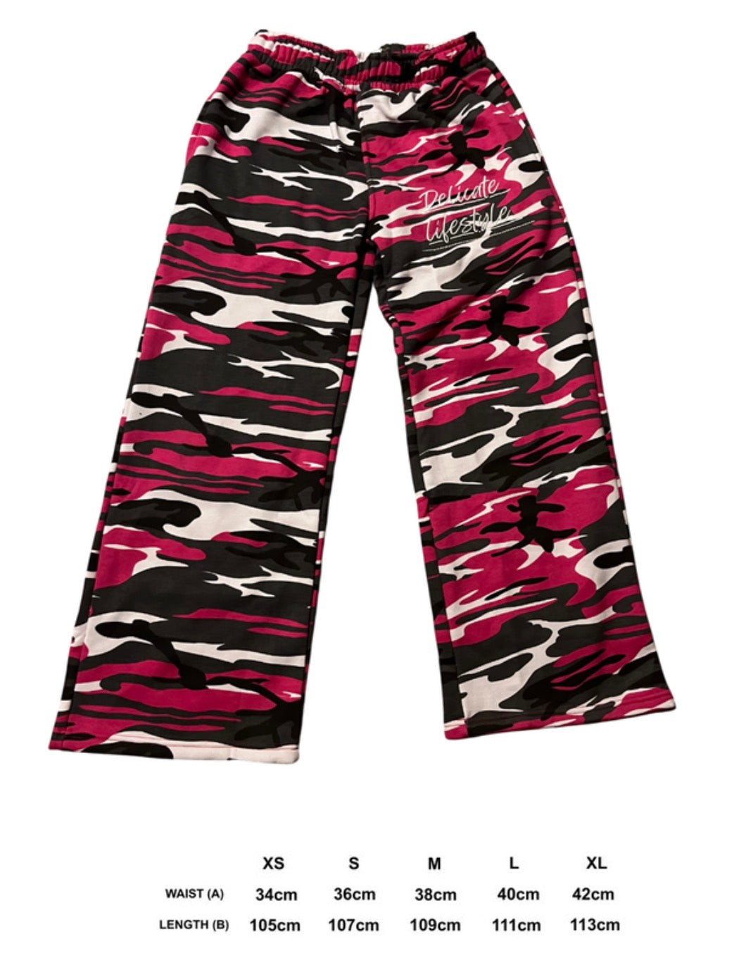 CAMO “PINK PUNCH” Sweatpants